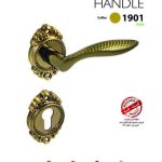 دستگیره رزت مدل 1901رنگ رز گلد ترووان 5 سال گارانتی شرکت ترووان