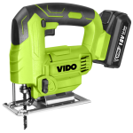 اره عمود بر شارژی 18 ولت 80 میلی آمپری تک باتری VIDOویدو WD041610180