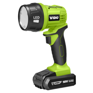 چراغ قوه شارژی 18ولت VIDO ویدو WD046610180